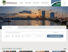 Tablet Screenshot of fastpropertyoverseas.com